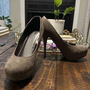 Gray High Heels